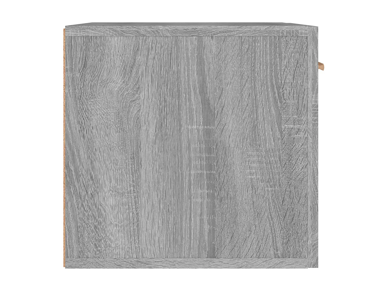 Wandkast 60x36,5x35 cm bewerkt hout grijs sonoma eikenkleurig