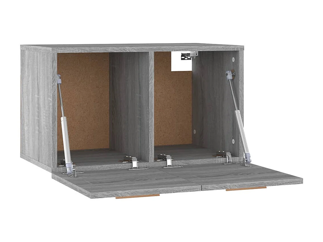 Armoire murale Sonoma gris 60x36,5x35 cm Bois d'ingénierie
