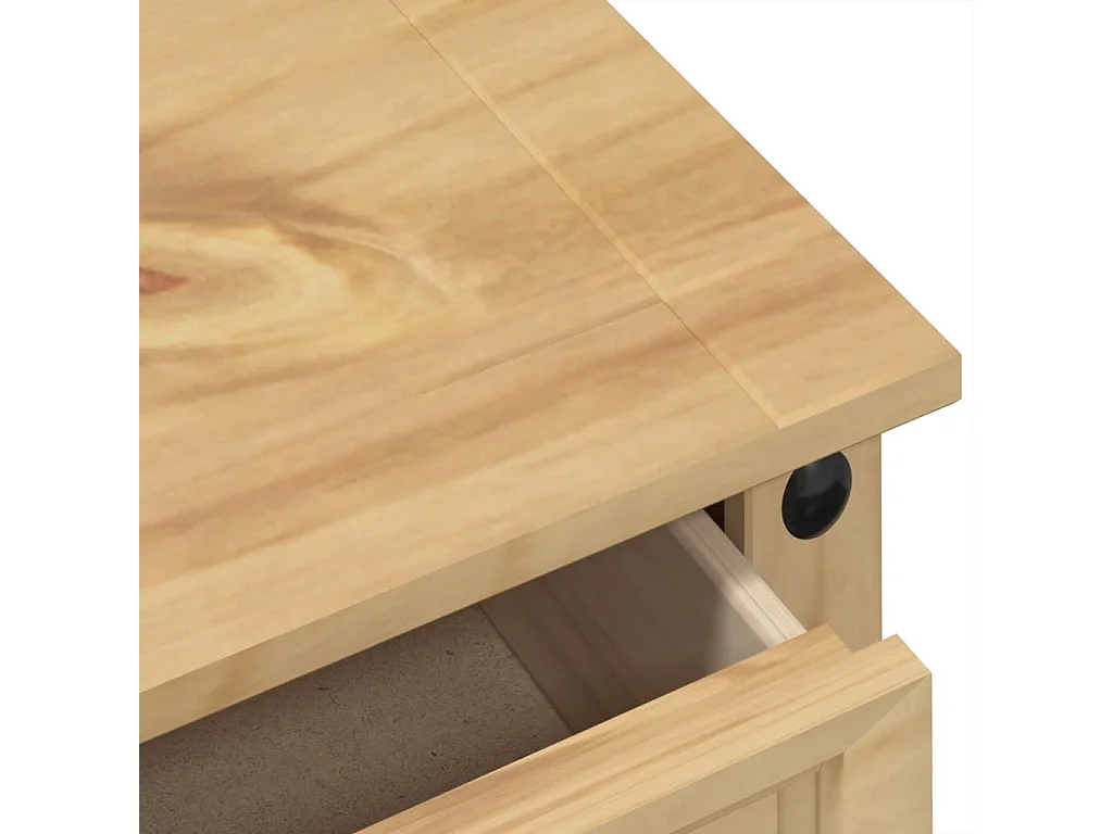 Commode Corona 80x40x89 cm bois massif de pin