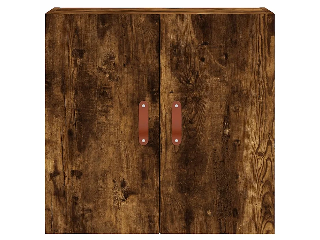 Armoire murale chêne fumé 60x31x60 cm bois d'ingénierie