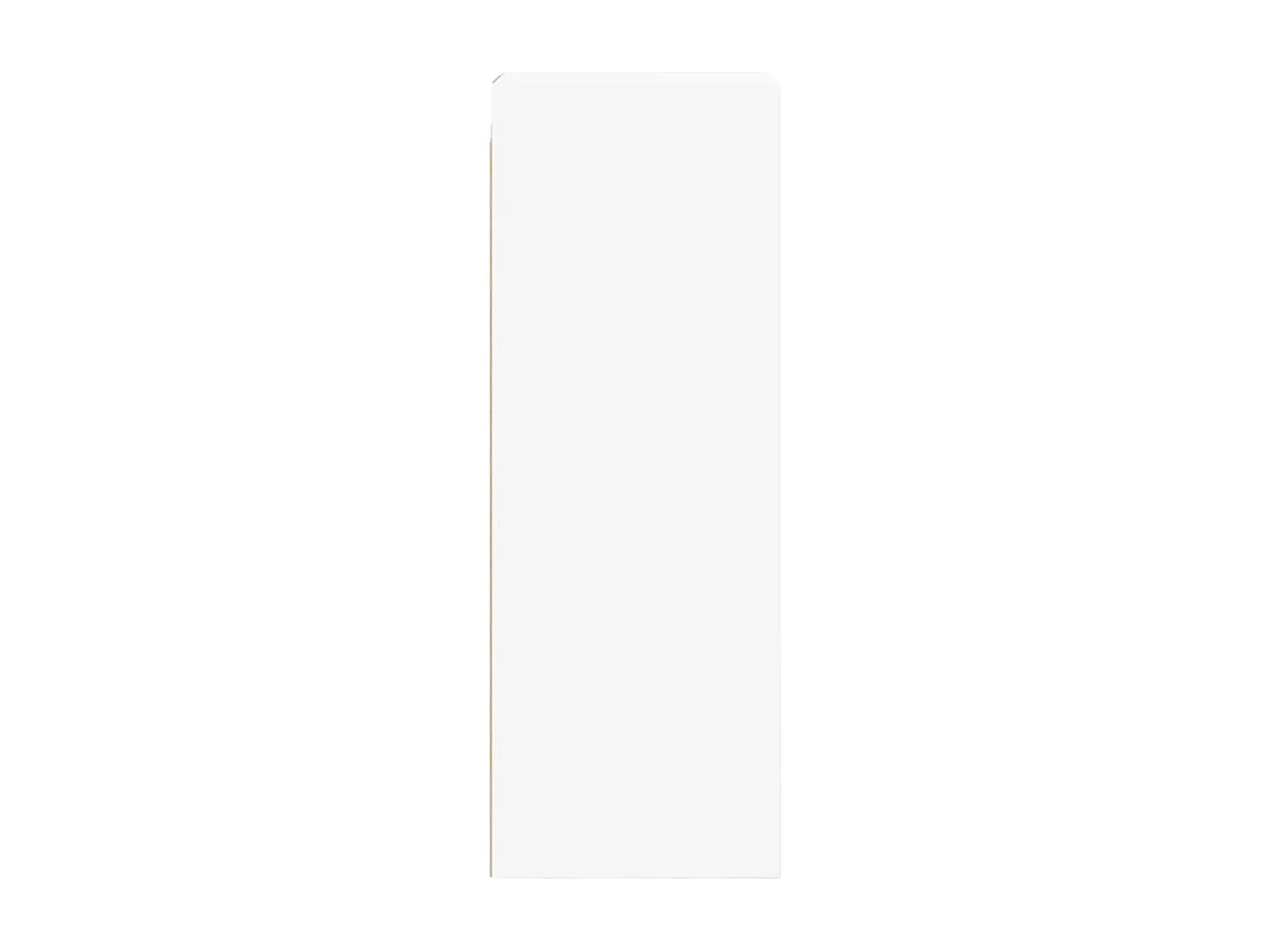 Armário de parede c/ portas de vidro 35x37x100 cm branco