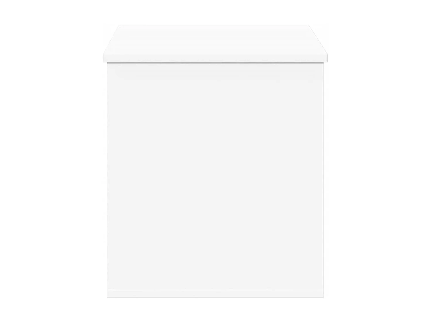 Caixa de arrumação 100x42x46 cm derivados de madeira branco