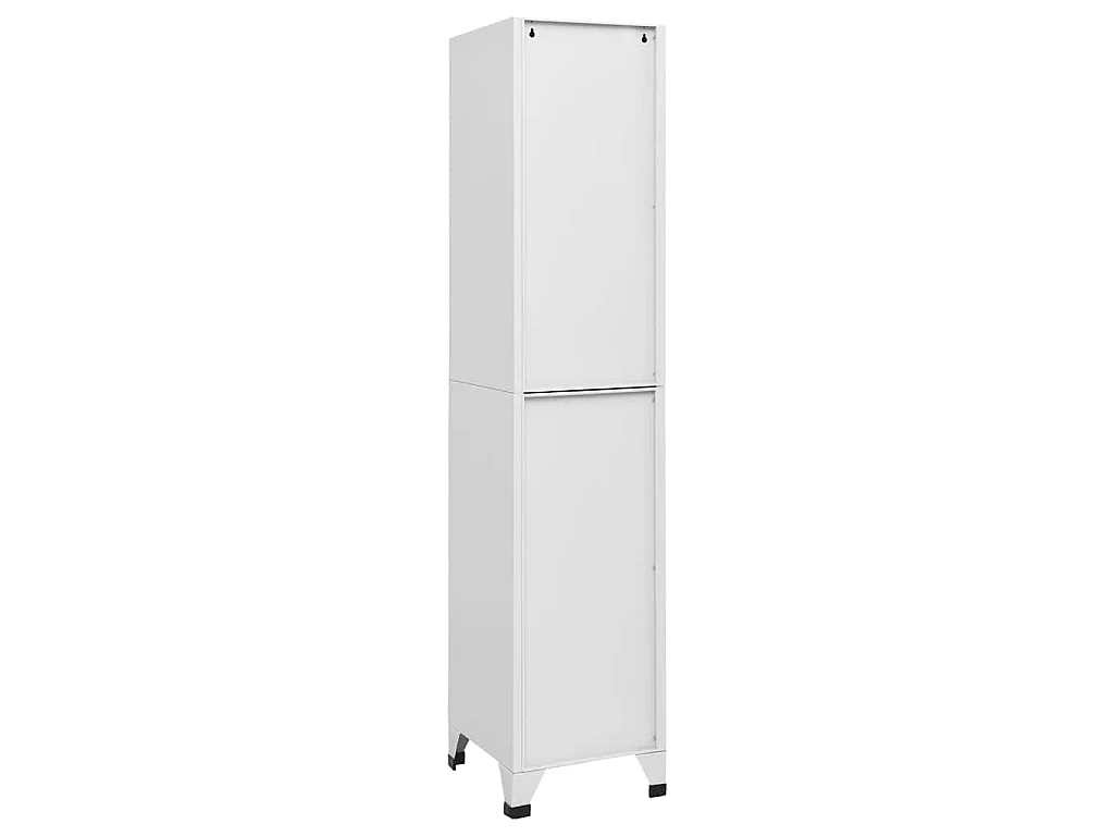 Armoire à casiers Gris Clair 38x40x180 cm Acier