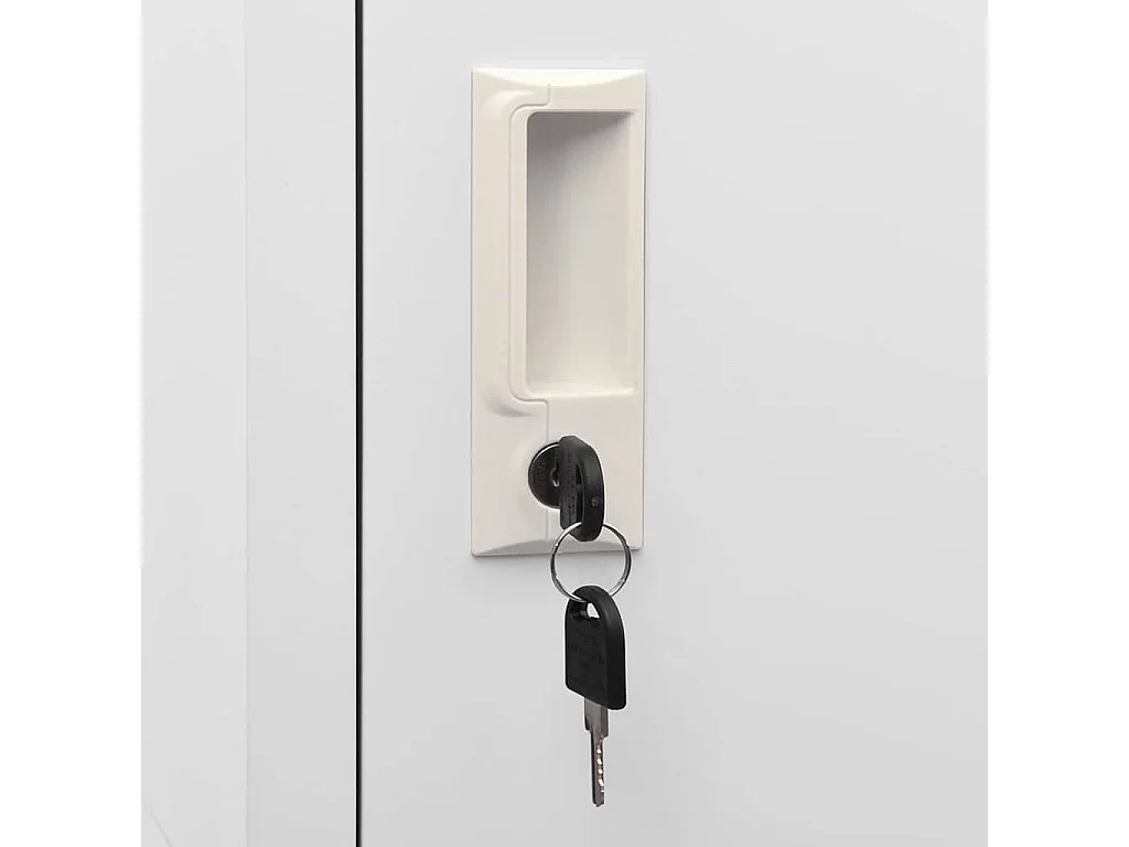 Armoire à casiers Gris Clair 38x40x180 cm Acier