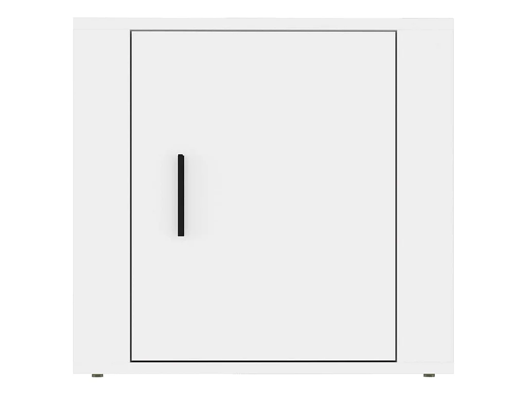 Tables de chevet 2 pcs Blanc 50x39x47 cm