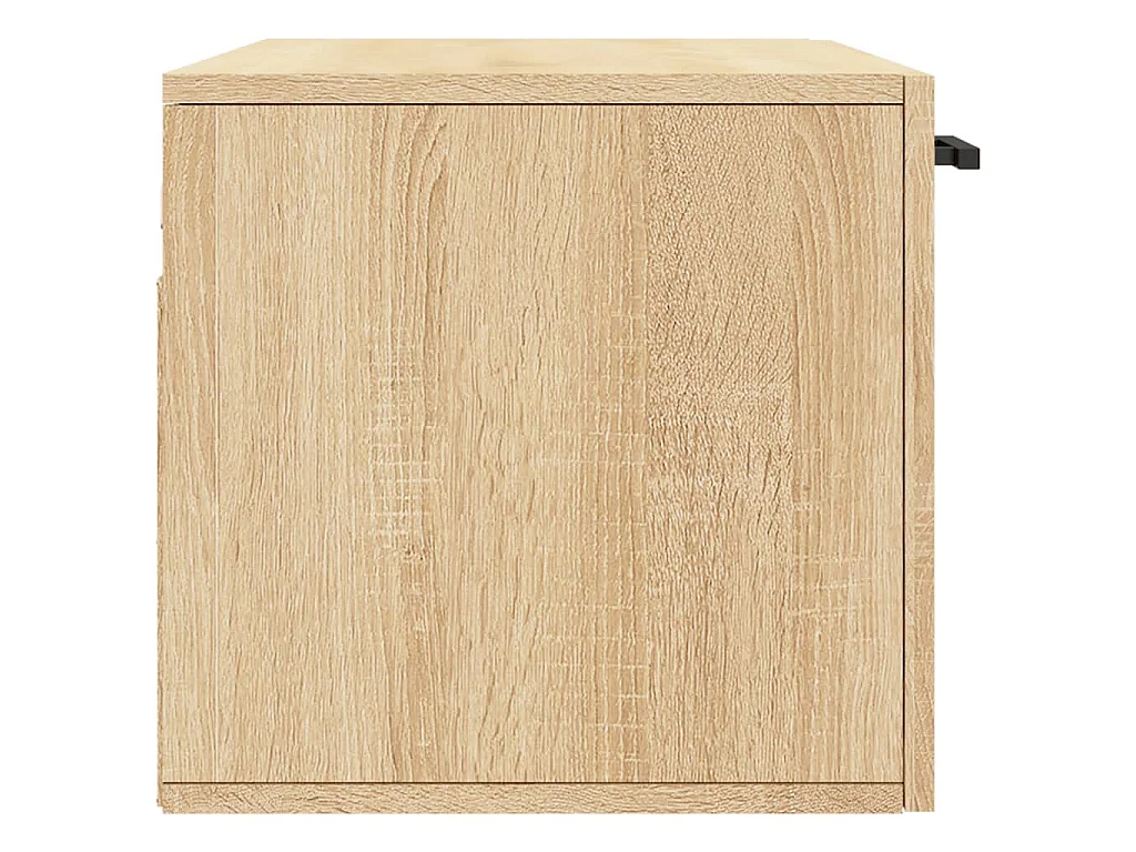 Mobile a Parete Rovere Sonoma 80x36,5x35 cm Legno Multistrato