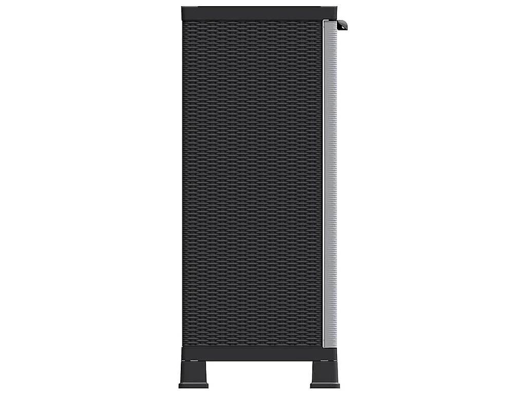 Armoire en plastique 68x39x92 cm Design de rotin