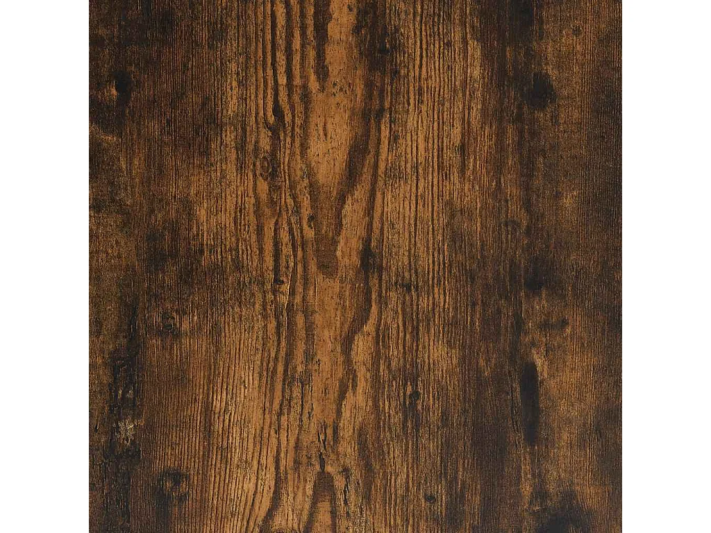 Armoire à disques chêne fumé 84,5x38x48 cm bois d'ingénierie