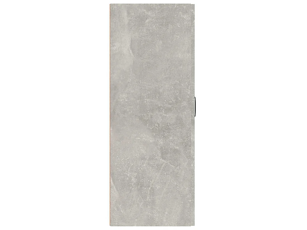 Armario colgante madera ingeniería gris hormigón 69,5x34x90 cm