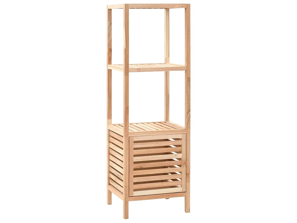 Armoire de salle de bain Bois de noyer 39,5x35,5x123 cm