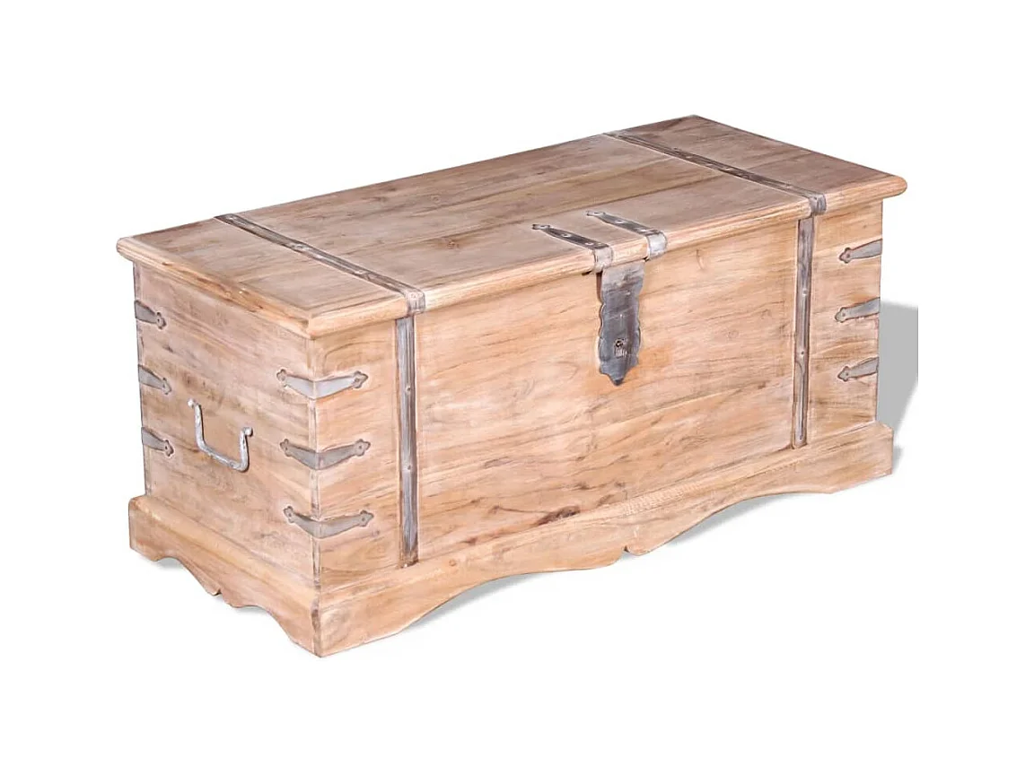 Coffre de rangement Bois d'Acacia