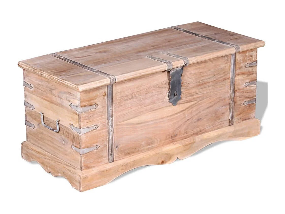 Coffre de rangement Bois d'Acacia