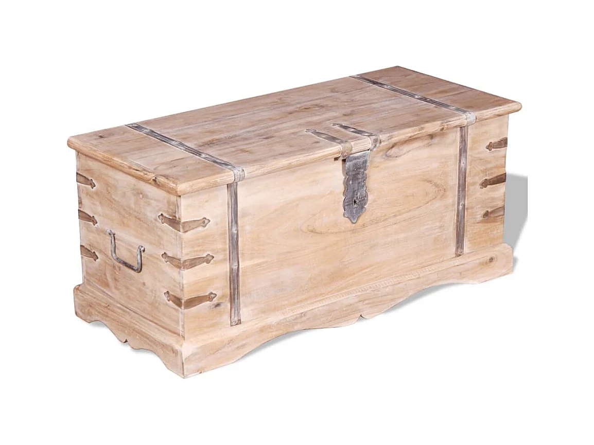 Coffre de rangement Bois d'Acacia