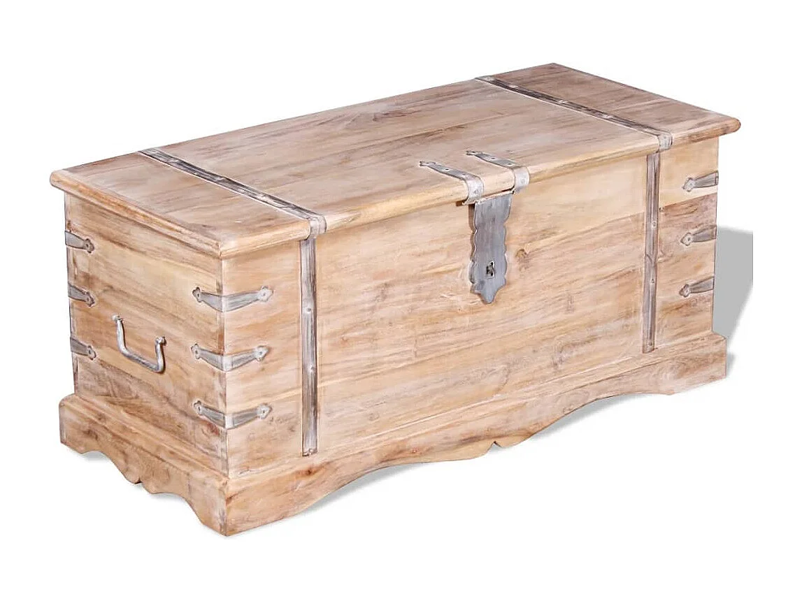 Coffre de rangement Bois d'Acacia