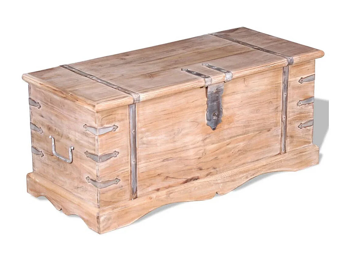 Coffre de rangement Bois d'Acacia