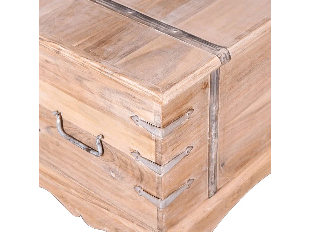 Coffre de rangement Bois d'Acacia
