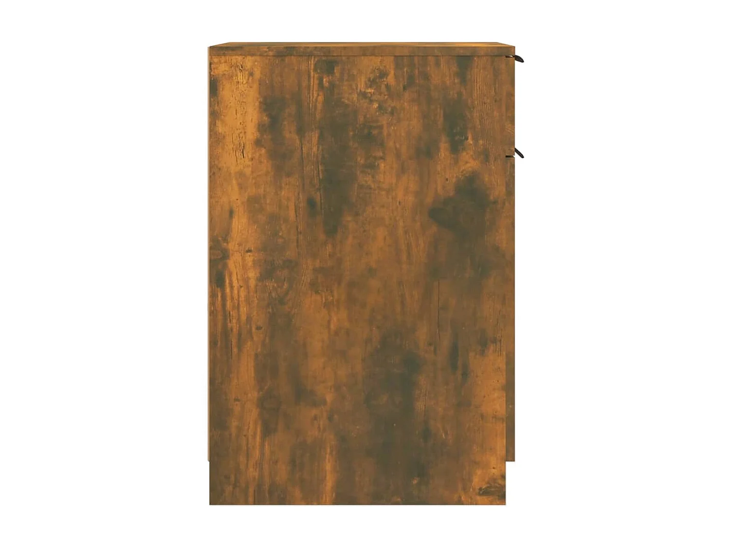 Bureaukast 33,5x50x75 cm bewerkt hout gerookt eikenkleurig