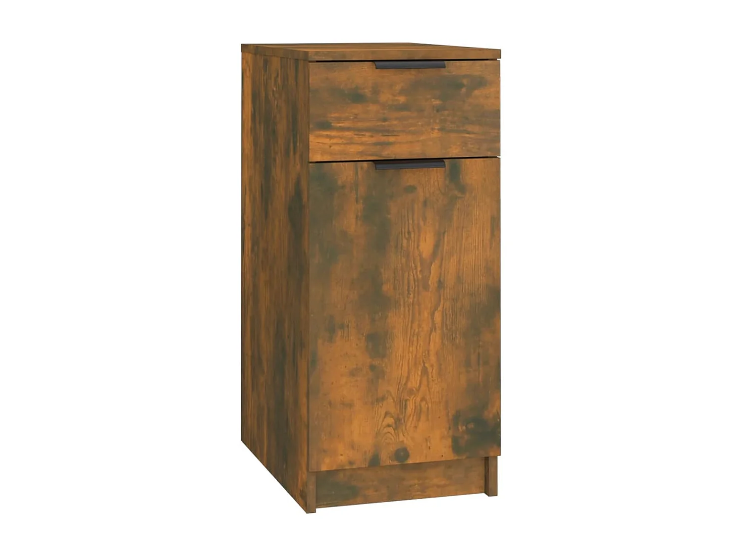 Armoire de bureau Chêne fumé 33,5x50x75 cm Bois d'ingénierie