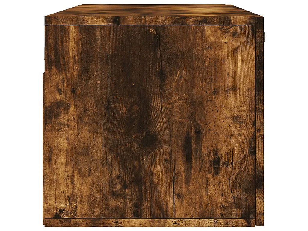 Armoire murale Chêne fumé 100x36,5x35 cm Bois d'ingénierie