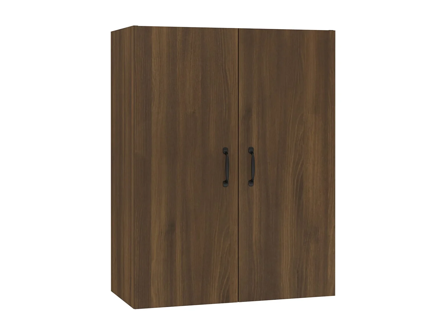Armoire suspendue Chêne marron 69,5x34x90 cm Bois d'ingénierie
