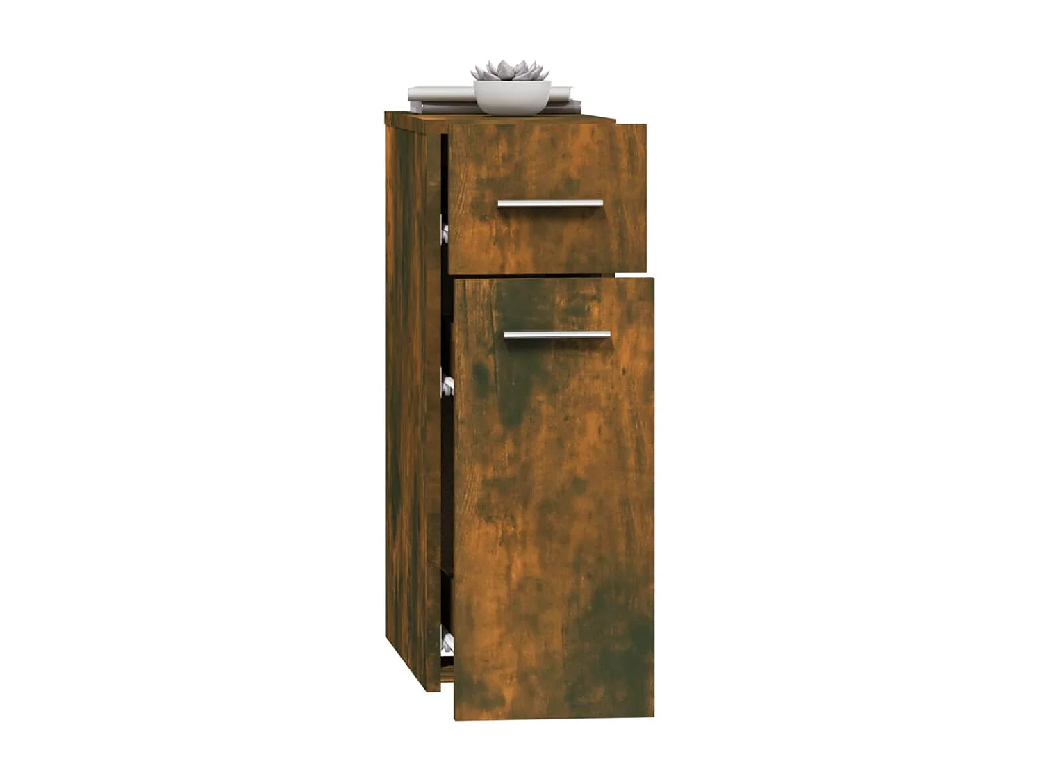 Apothekerschrank Räuchereiche 20x45,5x60 cm Holzwerkstoff