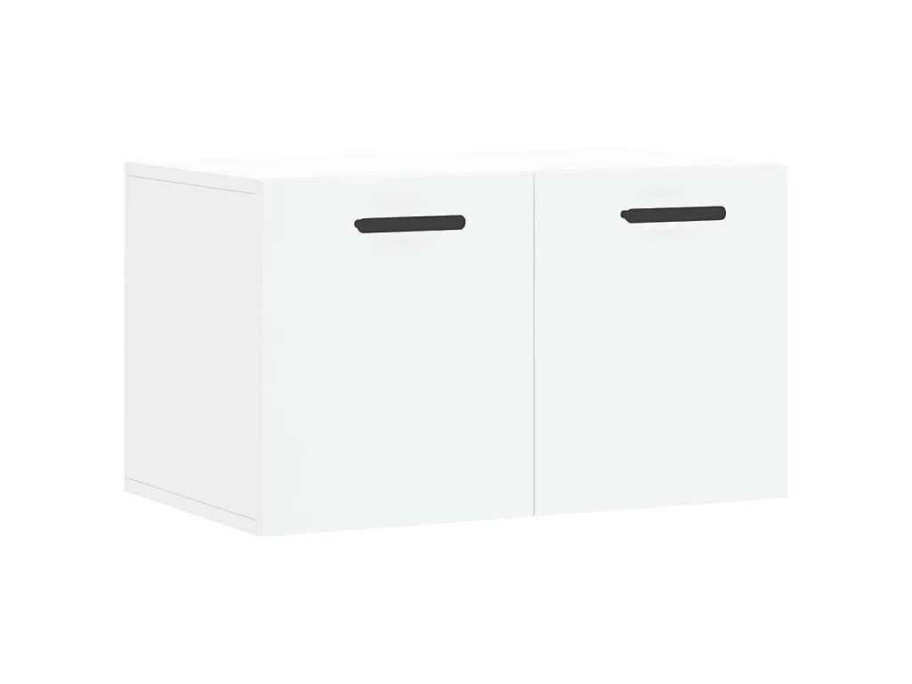 Armoire murale Blanc 60x36,5x35 cm Bois d'ingénierie