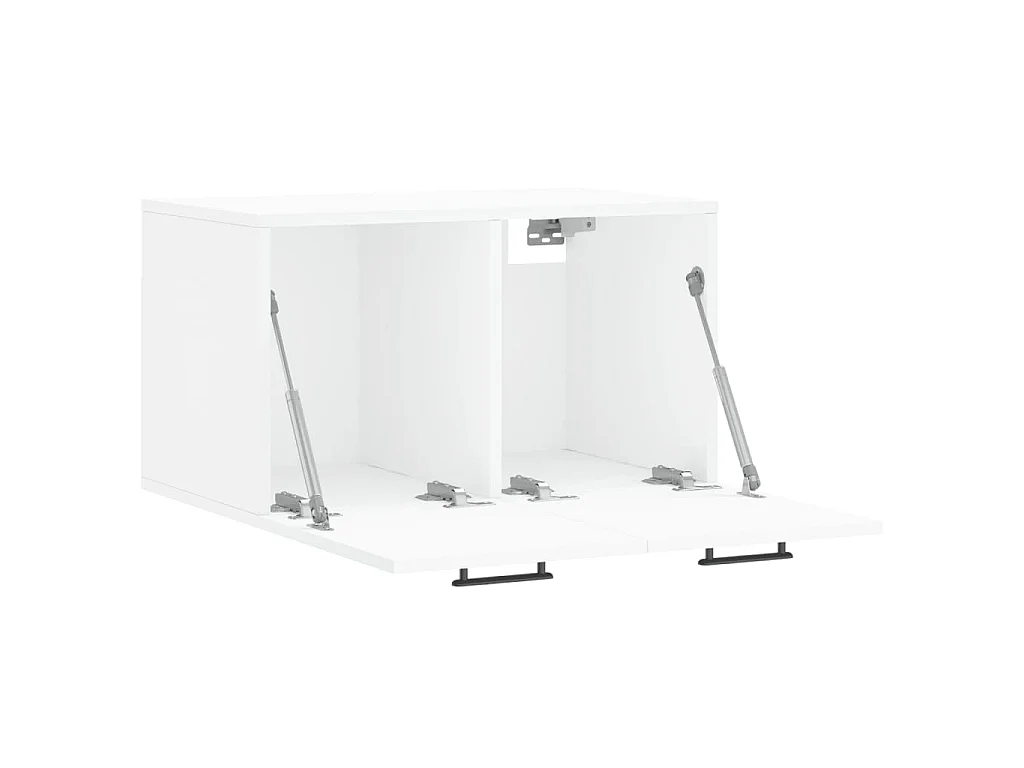 Armoire murale Blanc 60x36,5x35 cm Bois d'ingénierie