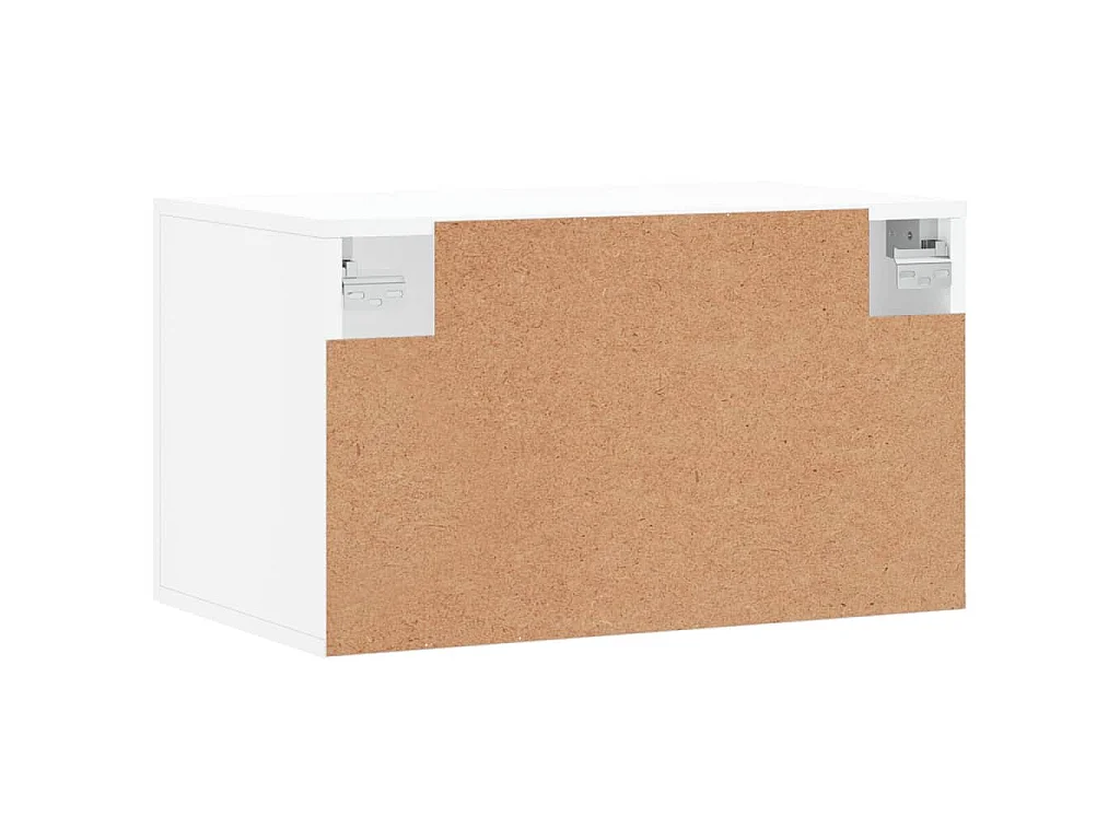 Armoire murale Blanc 60x36,5x35 cm Bois d'ingénierie