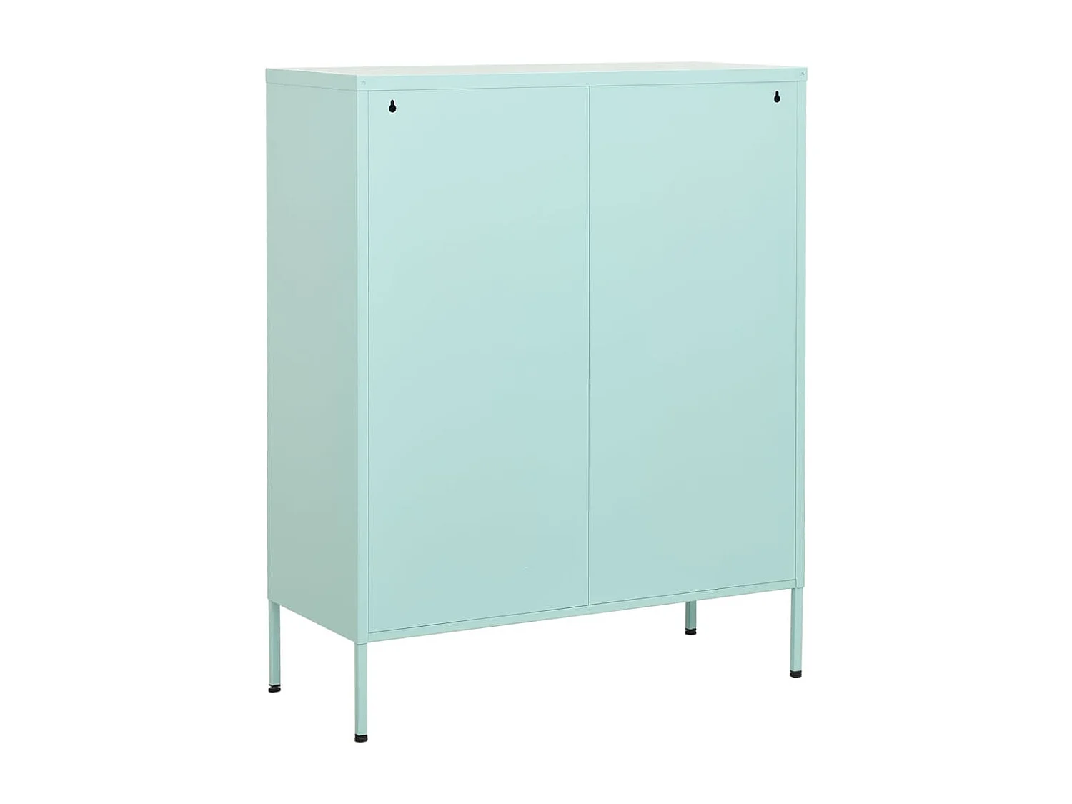 Lagerschrank Minzgrün 80x35x101,5 cm Stahl