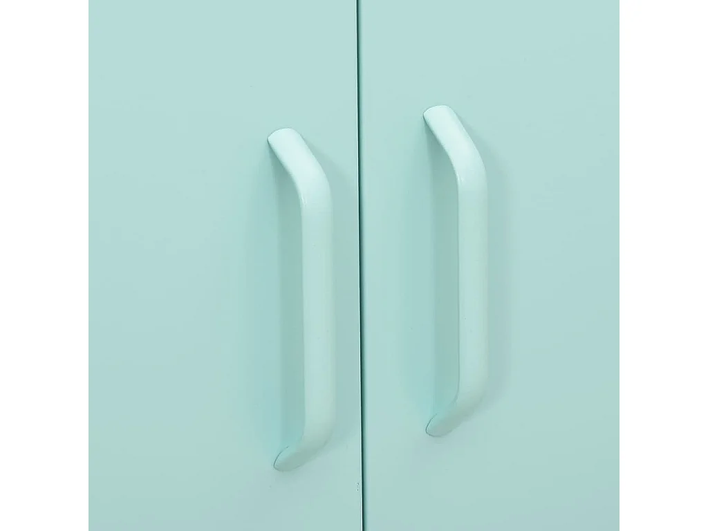 Lagerschrank Minzgrün 80x35x101,5 cm Stahl