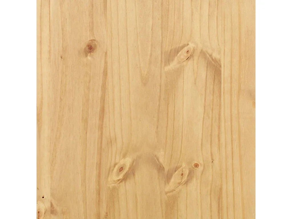 Cómoda cajonera Corona madera maciza de pino 101x45x82 cm