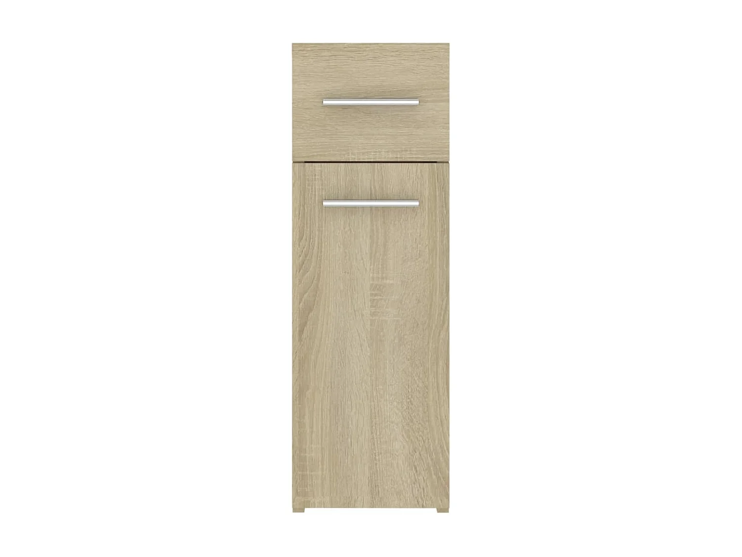 Armario boticario madera contrachapada color roble 20x45,5x60cm