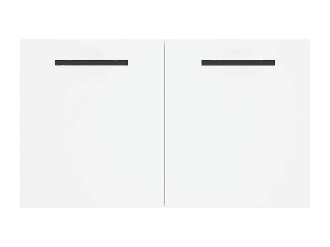 Wandschrank Weiß 60x36,5x35 cm Holzwerkstoff