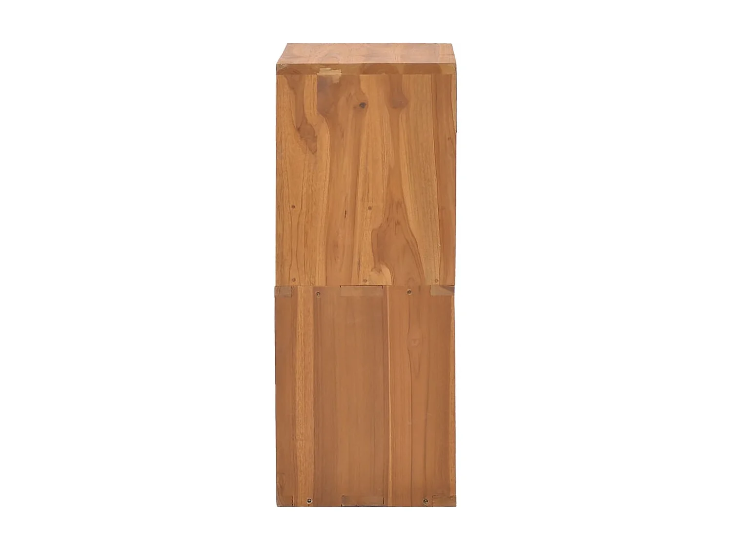 Mesa de cabeceira 40x30x76 cm madeira de teca maciça