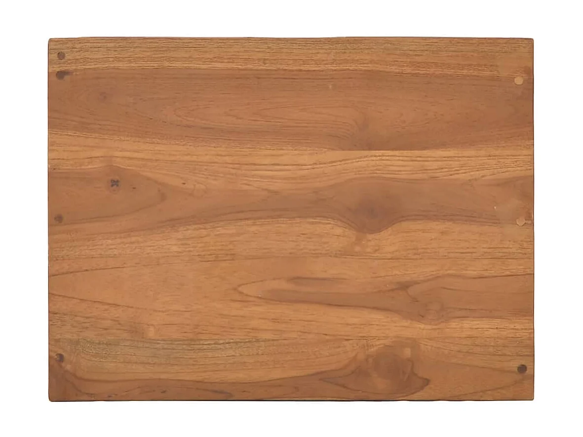 Mesa de cabeceira 40x30x76 cm madeira de teca maciça