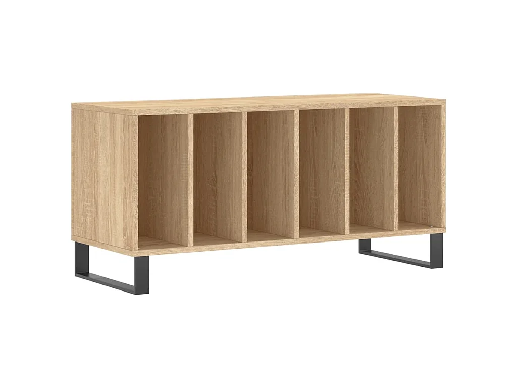 Plattenschrank Sonoma-Eiche 100x38x48 cm Holzwerkstoff