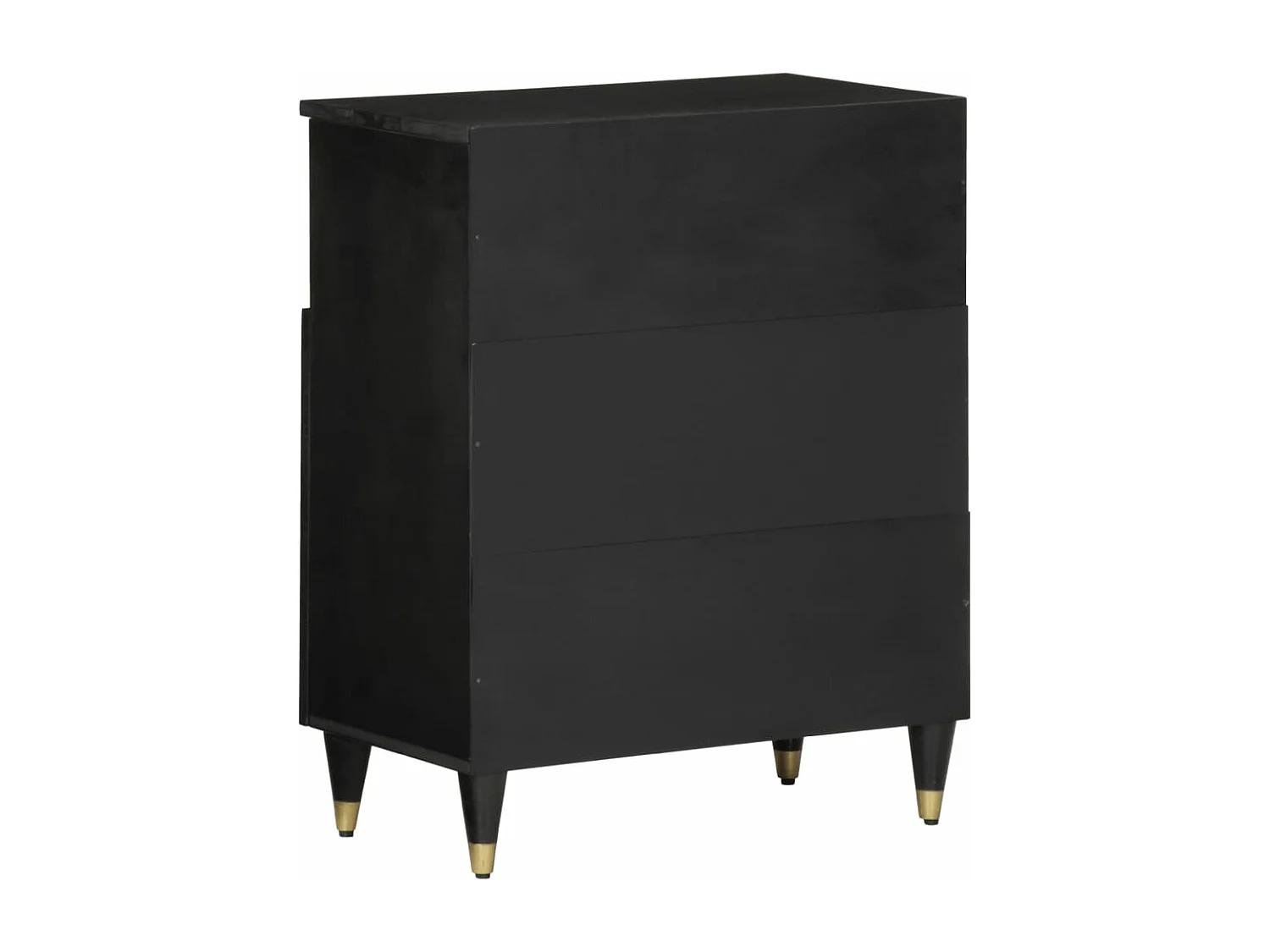 Armoire latérale 60x33x75 cm bois massif de manguier