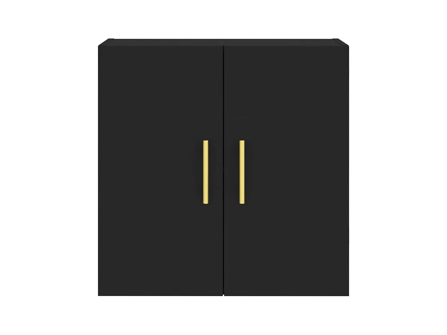 Armoire murale noir 60x31x60 cm bois d'ingénierie