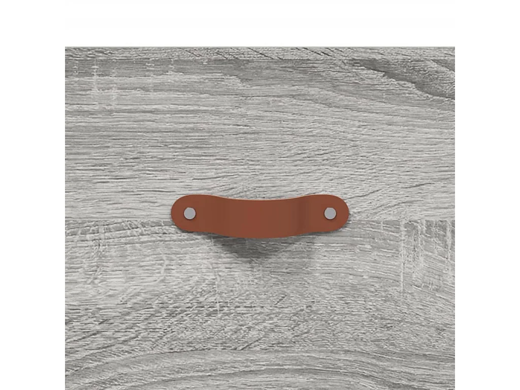 Armário parede 100x36,5x35 cm derivados de madeira cinza sonoma