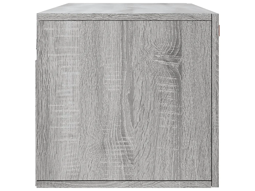 Armoire murale sonoma gris 100x36,5x35 cm bois d'ingénierie