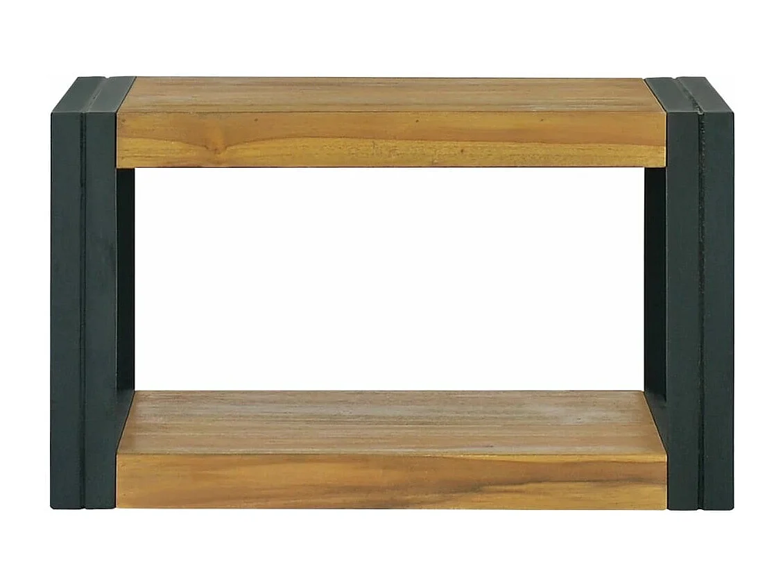 Badkamerwandkast 60x45x35 cm massief teakhout