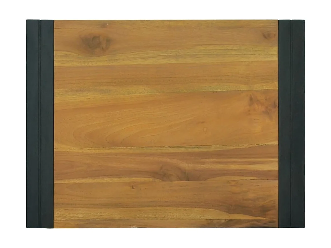 Badkamerwandkast 60x45x35 cm massief teakhout