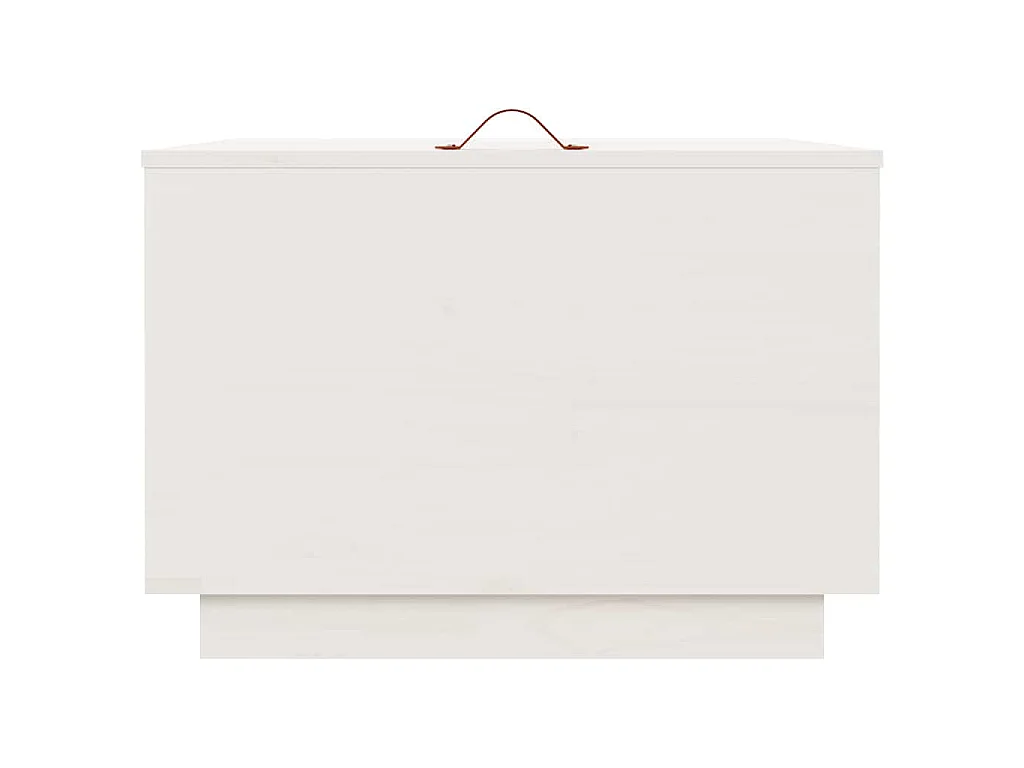 Cajas de almacenaje con tapa 3 pzas madera maciza pino blanca