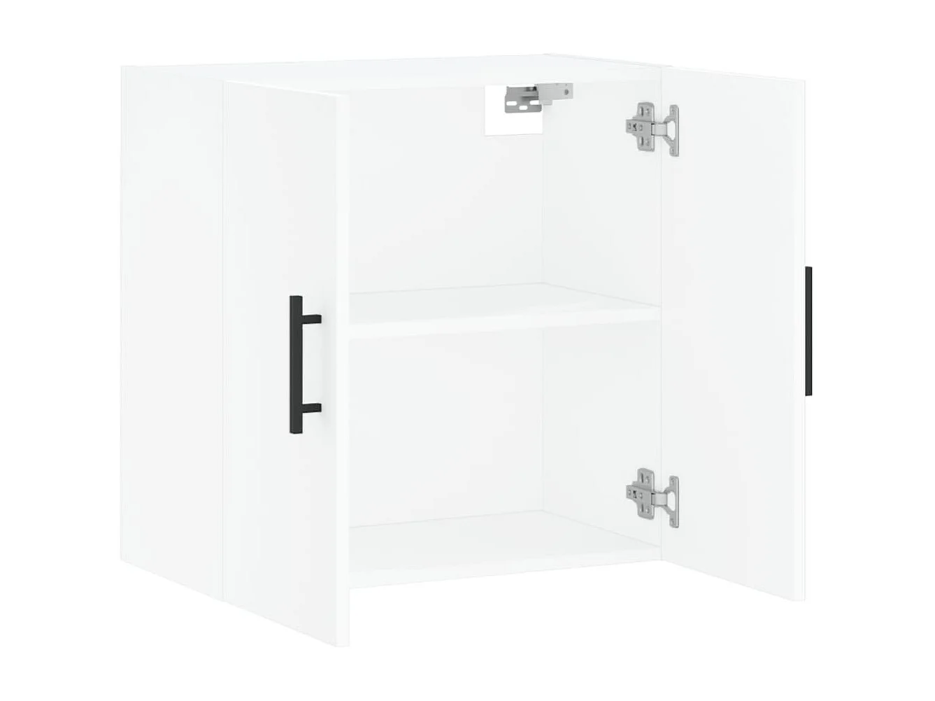 Armoire murale blanc 60x31x60 cm bois d'ingénierie