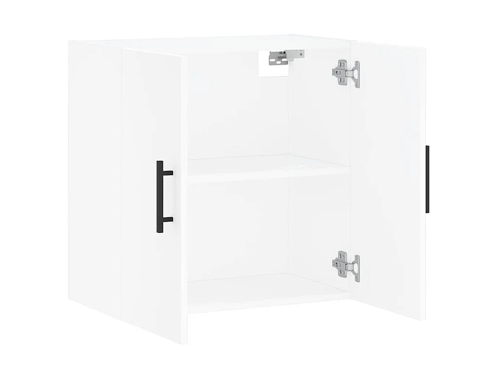Armoire murale blanc 60x31x60 cm bois d'ingénierie