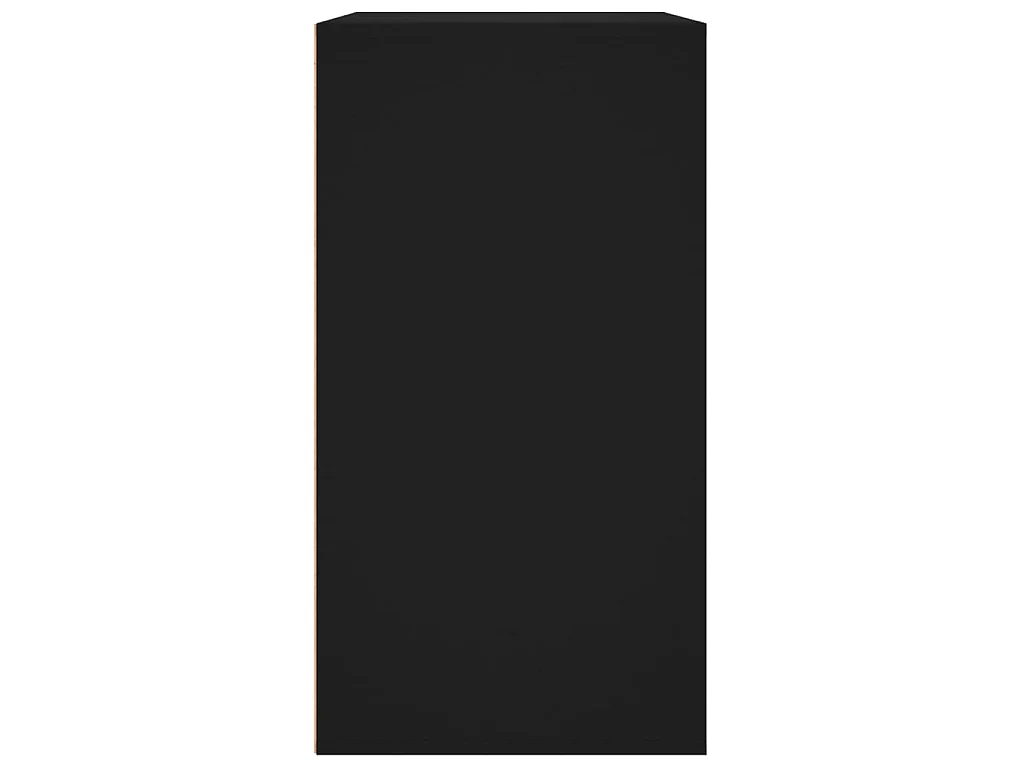 Kosmetikschrank Schwarz 80x40x75 cm Holzwerkstoff