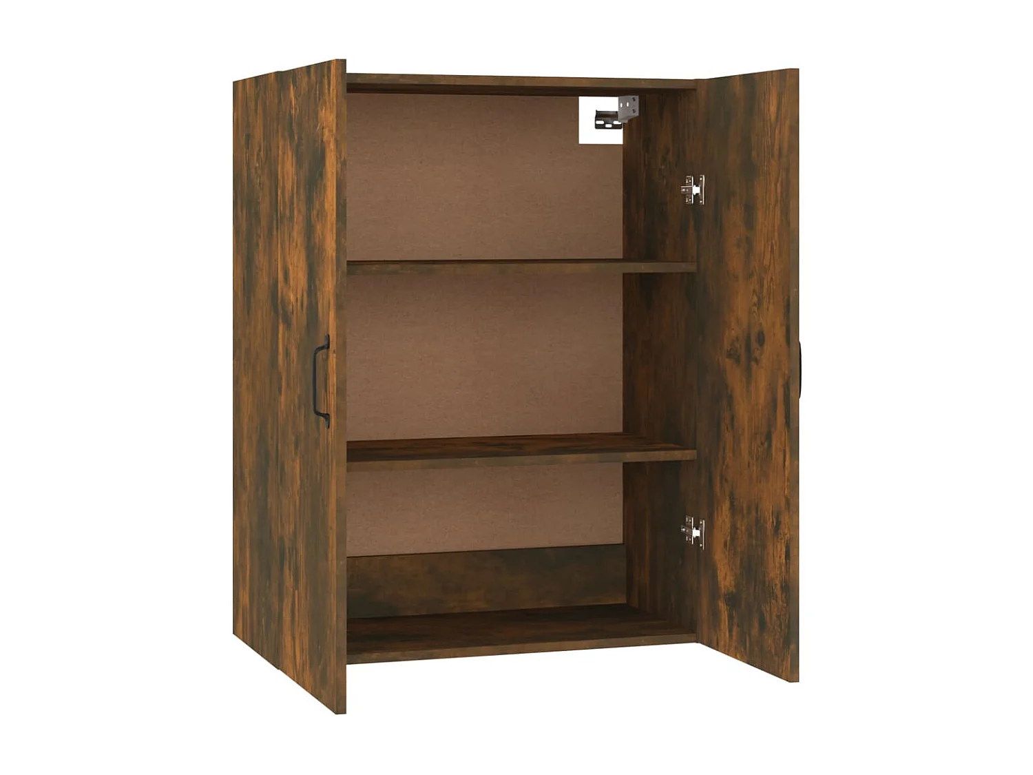 Armoire suspendue Chêne fumé 69,5x34x90 cm Bois d'ingénierie