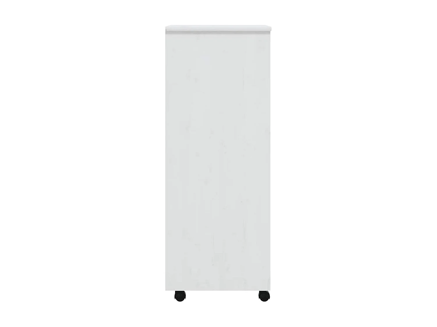 Armadietto Rotante con Cassetti MOSS Bianco Legno Massello Pino