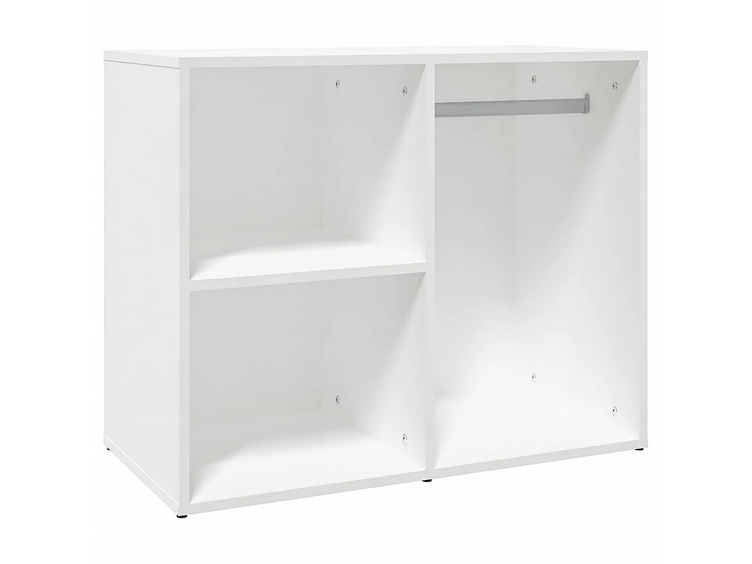Armoire de dressing Blanc 80x40x65 cm Bois d'ingénierie
