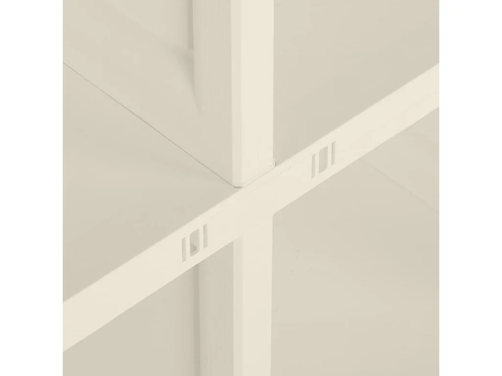 Armoire plastique 79x43x85,5 cm design bois glace à la vanille